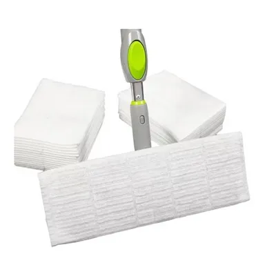 Bisakah saya menggunakan bantalan pel sekali pakai pada alat pel yang dapat d...